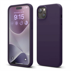 Elago kryt Silicone Case pre iPhone 15 Plus - Deep Purple ES15SC67-DPU
