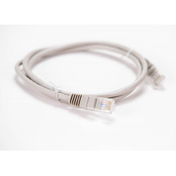 LYNX patch kabel Cat5E, UTP - 5m, šedý PK-UTP5E-050-GREY