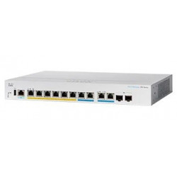 Cisco switch CBS350-8MGP-2X-EU, 6xGbE + 2x2.5GbE,...