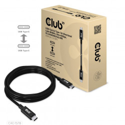 Club3D Kabel USB4 Gen3x2 Type-C Oboustranný kabel 8K60Hz, Data 40...