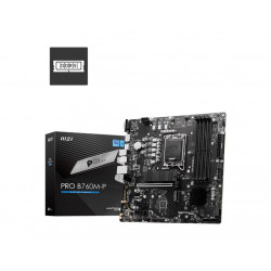 MSI MB Sc LGA1700 PRO B760M-P, Intel B760, 4xDDR5, 1xDP, 1xHDMI,...