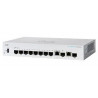 Prepínač Cisco CBS350-8S-E-2G-EU, 8xGbE SFP, 2xGbE RJ45/SFP CBS350-8S-E-2G-EU-RF