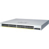 Prepínač Cisco CBS220-48P-4G, 48xGbE RJ45, 4xSFP, PoE+, 382W CBS220-48P-4G-EU-RF