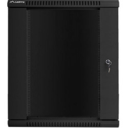 Nástěnný rack 19' 15U 600X450mm černý flat pack WF01-6415-10B