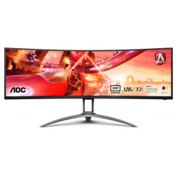 AOC AG493UCX2 49"W VA LED 5120x1440 80 000 000:1 4ms 550cd 2xDP...