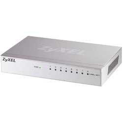 ZyXEL GS-108B, 8p Gbit switch (8x10/100/1000, desktop)...