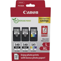 kazeta CANON PG-540 L black (2x) + CL-541 XL color (1x) MG2150/3150...