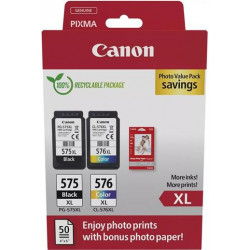 kazeta CANON PG-575 XL black + CL-576 XL color PIXMA...