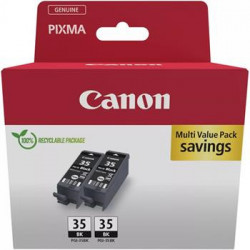 kazeta CANON PGI-35BK black TWIN PIXMA iP100/iP110/TR150 (2x 191...