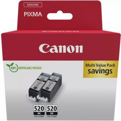 kazeta CANON PGI-520PGBK black TWIN MP 540/620/630/980, iP...