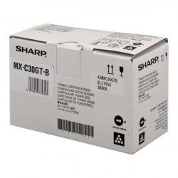Sharp originál toner MX-C30GTB, black, 6000str. MXC30GTB
