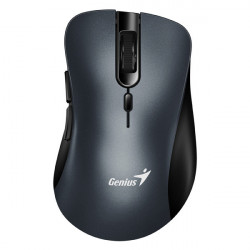 Myš bezdrôtová, Genius Ergo 8100S, kovovo šedá, optická, 1600DPI...