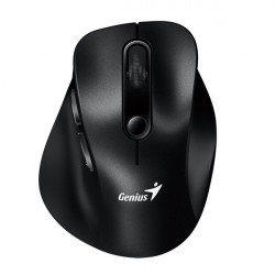 Myš bezdrôtová, Genius Ergo 9000S, čierna, optická, 2400DPI...