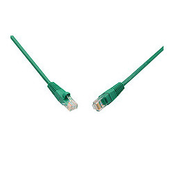 SOLARIX patch kabel CAT5E UTP PVC 3m zelený snag-proof C5E-114GR-3MB