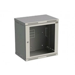 Rozvaděč nástěnný SENSA 12U 400mm, dveře sklo, RAL 7035,...