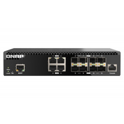 QNAP řízený switch QSW-M3212R-8S4T (4x 10GbE porty + 8x 10G SFP+...