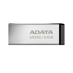 ADATA UR350/64GB/USB 3.2/USB-A/Černá UR350-64G-RSR/BK