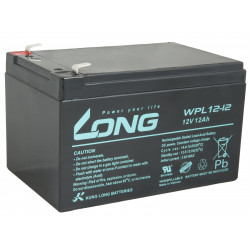 LONG baterie 12V 12Ah F2 LongLife 9 let (WPL12-12) PBLO-12V012-F2AL