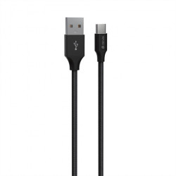 Devia kábel USB-A to USB-C Gracious Woven Cable 1m - Black...