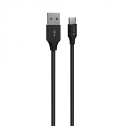 Devia kábel USB-A to USB-C Gracious Woven Cable 2m - Black...