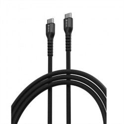 Devia kábel USB-C to USB-C Gracious Woven Cable 1.5m - Black...