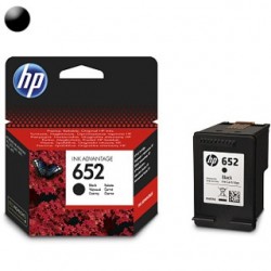 HP Cartridge HP 652 Black 6ml F6V25AE#BHK