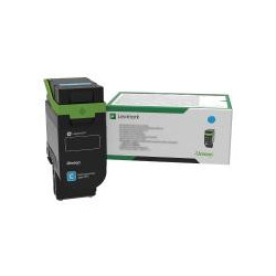 Lexmark toner 75M2XC0 / azurová / 11 700 stran / Vratný program