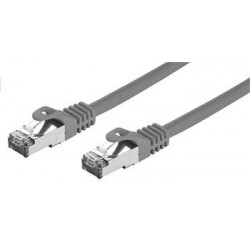 C-TECH Kabel patchcord Cat7, S/FTP, šedý, 3m CB-PP7-3