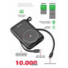 SWISSTEN POWER BANK 10000 mAh PD 20W S INTEGROVANÝMI KABELY USB-C A LIGHTNING (kompatibilní s MagSafe) 22013933