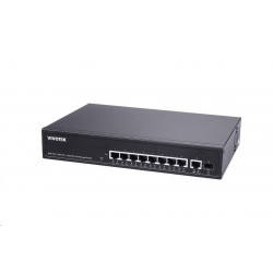 Vivotek PoE switch AW-GEL-105A-110, 8xGE PoE(802.3af/at/bt, PoE...