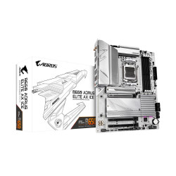 GIGABYTE MB Sc AM5 B650 A ELITE AX ICE, AMD B650, 4xDDR5, 1xDP,...