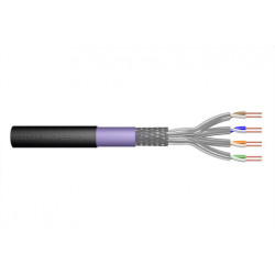 DIGITUS kábel Cat7 S/FTP, drôt, OUTDOOR, 1200MHz PE, Eca (LSZH),...