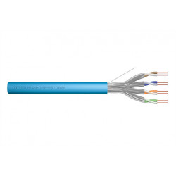 DIGITUS kábel Cat6A U/FTP, drôt, 500MHz Eca, AWG 23/1, 100m box,...