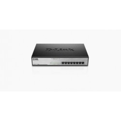 D-Link 8-Port Desktop Gigabit, 8 X PoE+ up to 30W, max. 140W...