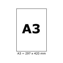 etikety RAYFILM 297x420 univerzálne biele A3 R01001123A3A (100...