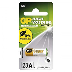Batéria alkalická, 23A, 23AF, V23GA, MN21, 12V, GP, blister, 1-pack...