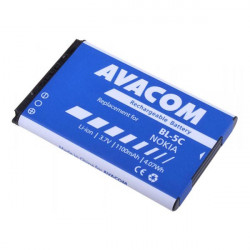 Avacom batéria pre Nokia Li-Ion, 3.7V, GSNO-BL5C-S1100A, 1100mAh,...