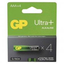 Batéria alkalická, AAA (LR03), AAA, 1.5V, GP, blister, 4-pack,...