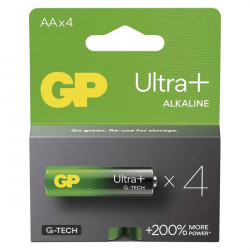 Batéria alkalická, AA (LR6), AA, 1.5V, GP, blister, 4-pack, ultra...