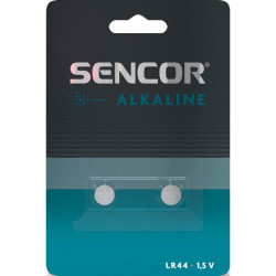 Batéria alkalická, LR44, LR44, 1.5V, Sencor, blister, 2-pack SBA...