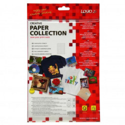 Logo etikety 38mm x 21.2mm, A4, matné, biele, 65 etikiet, 140g/m2,...