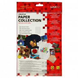 Logo etikety 48.5mm x 16.9mm, A4, matné, biele, 68 etikiet,...