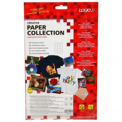 Logo etikety 68mm x 36mm, A4, matné, biele, 24 etikiet, 140g/m2,...