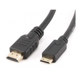 Gembird HDMI-HDMI mini V1.4 M/M, pozlátené konektory, 3m CC-HDMI4C-10