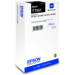 Epson atrament WF8000 series black XL - 100ml C13T75514N