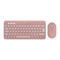 Logitech® Pebble 2 Combo - TONAL ROSE - US INTL - 2.4GHZ/BT - N/A -...
