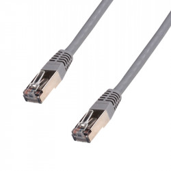 DATACOM Patchkabel 1m,FTP,Cat5e , RJ45, šedý 1581