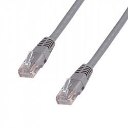 DATACOM Patchkabel 3m , UTP , Cat5e , RJ45,  šedý 1530