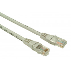 SOLARIX patch kabel CAT5E UTP PVC 1m šedý non-snag proof C5E-155GY-1MB
