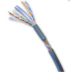 DATACOM UTP flex,Cat6 PVC,šedý,305m,lanko 1175